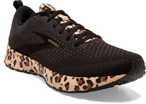 brooks leopard print shoes